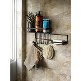 Black bathroom organizer WB044-B Cene