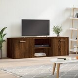 vidaXL TV omarica rjavi hrast 120x34x37 cm inženirski les Cene