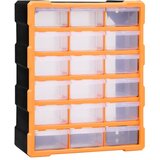 vidaXL organizator z 18 predali 38x16x47 cm, (20767558) Cene