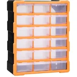 vidaXL Organizator z 18 predali 38x16x47 cm, (20767558)