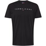 Tommy Jeans Majica rdeča / črna / bela | Shoptok.si