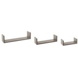 5five FIVE SET 3/1 ZIDNA POLICA MDF SIVA | shoptok.hr