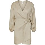 Y.a.s Obleka 'Heat' temno bež | Shoptok.si