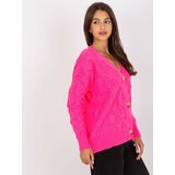 RUE PARIS Sweater-LC-SW-8035.06X-fluo pink | Shoptok.si