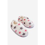 Kesi Children's Insulated Slip-On Slippers In Stars White Meyra Cene