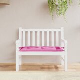 vidaXL Blazina za vrtno klop roza 110x50x7 cm blago Cene