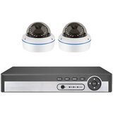 MISECU 8CH POE Dome Varnostna Kamera Sistem, 5MP Resolucija, Nočno Vidjenje do 25m, None, 8CH NVR 2PCS KAMER, (5000136863) Cene