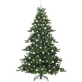  Umjetno božićno drvce s nogom with LEDs s stalakom 210cm PVC | shoptok.hr