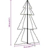  Stožasto božićno drvce unutarnje i vanjsko 160 LED 78 x 120 cm | shoptok.hr