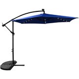  Vrtni suncobran sa LED svjetovima 300 cm AGA MR2024-D.BLUE - tamno plava | shoptok.hr