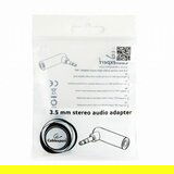 Cablexpert adapter-avdio jack 3,5M/3,5Ž stereo kotni | Shoptok.si
