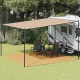  Tepih za šator boja pijeska 400 x 400 cm HDPE | shoptok.hr
