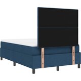  Krevet s opruga kutije s LED trakama Plava 120 x 200 cm tkanina | shoptok.hr