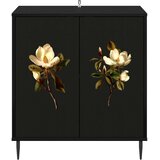  Kreveta BREMEN Crni hrast 69 x 33 x 76 cm Konstruirano drvo | shoptok.hr