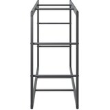  Stalak za drva crni 110x30x61 cm čelik | shoptok.hr