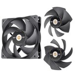 Thermaltake Paket ventilatorjev Swafan Gt12 3 120 mm črne barve, (21408693) | Shoptok.si