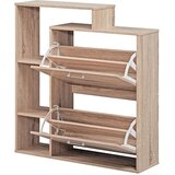 MID.YOU omara z loputami za čevlje hrast sonoma | Shoptok.si