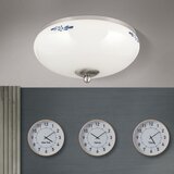 Orion dl 7-673 - plafonsko svetlo landhaus 2xE27/60W/230V prečnik 28 cm mat hrom/bela | Eponuda.com