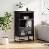  Visoka ploča crna 68x39x123 cm čelik | shoptok.hr
