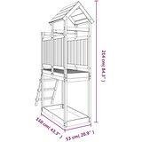 Vanjski set za igru 53x110x214 cm od masivnog drva duglazije | shoptok.hr