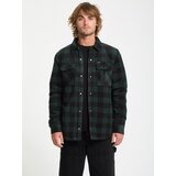 Volcom Prehodna jakna 'Bowered' temno zelena / črna | Shoptok.si