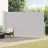  Uvlačiva bočna tenda za terasu 200 x 500 cm siva | shoptok.hr