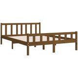  Okvir za krevet od masivnog drva smeđa boja meda 120 x 200 cm | Eponuda.ba