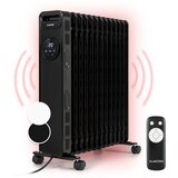 Klarstein Thermaxx Heatstream, radiator na olje, 2500 W, 5–35 °C, 24-urni časovnik, črn | Shoptok.si