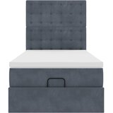  Okvir kreveta s madracima tamnosivi 90x200cm baršunasti | Eponuda.com