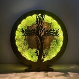  Li-Go 23622/DUB2 - LED prigušiva stona dekoracija LED/12W/230V 20x22 cm hrast | Eponuda.com