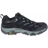Merrell Moški pohodni čevlji Men's Moab 3 GTX Black/Grey 41,5