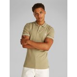 Calvin Klein Jeans Polo majice kratki rokavi TIPPING SLIM POLO J30J315603 Bež | Shoptok.si