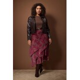 Trendyol Ženska suknja Tbbaw26Az00053, Bordo | Eponuda.com