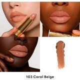 Gucci Beauty Rouge à Lèvres Satin Lipstick satenasti ruž za usne nijansa 103 Coral Beige 3.5 g | shoptok.hr