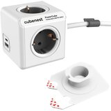 Cubenest Razdjelnik utičnica 13 cm PowerCube Extended USB Schuko – | shoptok.hr
