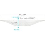 HOOMEE tesnilo za okno za prenosno klimatsko napravo - 400 cm | Shoptok.si