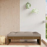  Vrtni tabure boja meda 120 x 80 cm od masivne borovine Smeđa Cene