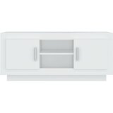 TV ormarić bijeli 102 x 35 x 45 cm od konstruiranog drva | Eponuda.ba