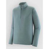 Patagonia Cap LW Zip Neck Base Layer Top blue sage Cene