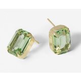 Victoria Cruz helena peridot gold minduše sa swarovski kristalima ( a4341-14dt ) Cene
