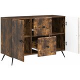  Kreveta Dimljeni hrast 89 x 34,5 x 60 cm Konstruirano drvo | shoptok.hr