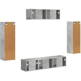 TV ormar 5 pcs Betonski sivi | shoptok.hr