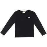 Leone 1947 Majice z dolgimi rokavi Girl T-Shirt Long Sleeves Relaxed Črna Cene
