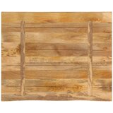 vidaXL Stolna ploča 110x80x3 8 cm masivno drvo manga sa živim rubom | shoptok.hr