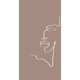 Venture Home poster Siluette 50 × 70 cm, smeđi | shoptok.hr