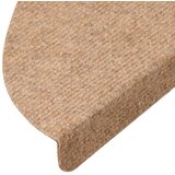 Samoljepljivi otirači za stepenice 15 kom 56x17x3 cm bež | shoptok.hr