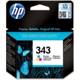 HP 343 Tri-color Original Ink Cartridge spremnik s tintom 1 kom Standardni prinos Plavo, Magenta, Žuto | Shoptok.si