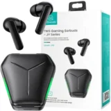 BLUETOOTH 5.0 TWS SLUŠALKE SERIJE JY IGRALNE UŠESKE ZA PC PS4 ČRNE, (21968837)