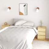 vidaXL Nočna omarica 2 kosa 40x29,5x64 cm trdna borovina Cene