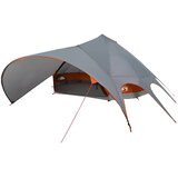  Teepee šator za 9 osoba Siva i narančasta 502 x 502 x 297 cm | shoptok.hr
